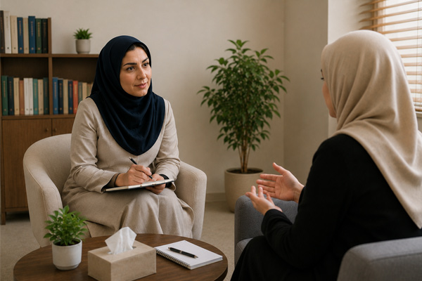 تحلیل رفتار متقابل چند حالت نفسانی را توصیف می کند