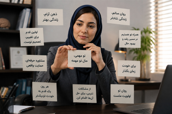 متن برای تبلیغ پیج روانشناسی