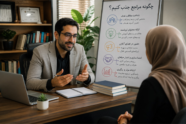 چگونه مراجع جذب کنیم